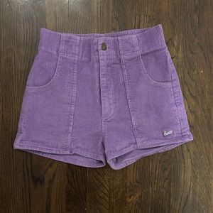 Super cute purple Hammies sz. 28 shorts; gently worn as shown in photo
